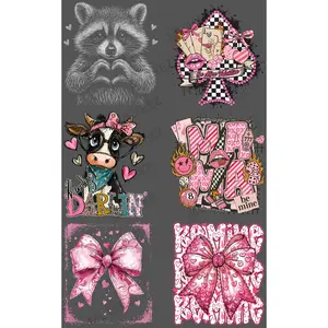 VALENTINE'S DAY (7) PREMADE GANGSHEET - 22X36 DTF TRANSFERS - DIRECT TO FILM