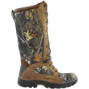 Rocky Mens Prolight Camo 16 Inch Round Toe Waterproof Proof Lace Up Casual Boots  - Brown, Green
