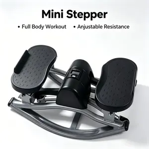 Home Activity Auxiliary Accessory with U-Shaped Base Frame - Daily Activity Auxiliary Tool with Digital Counter and Black Textured Pedals