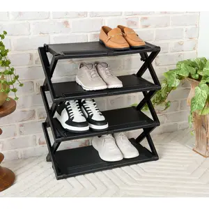 P.S. Home 4-Tier Convertible Shoe Rack
