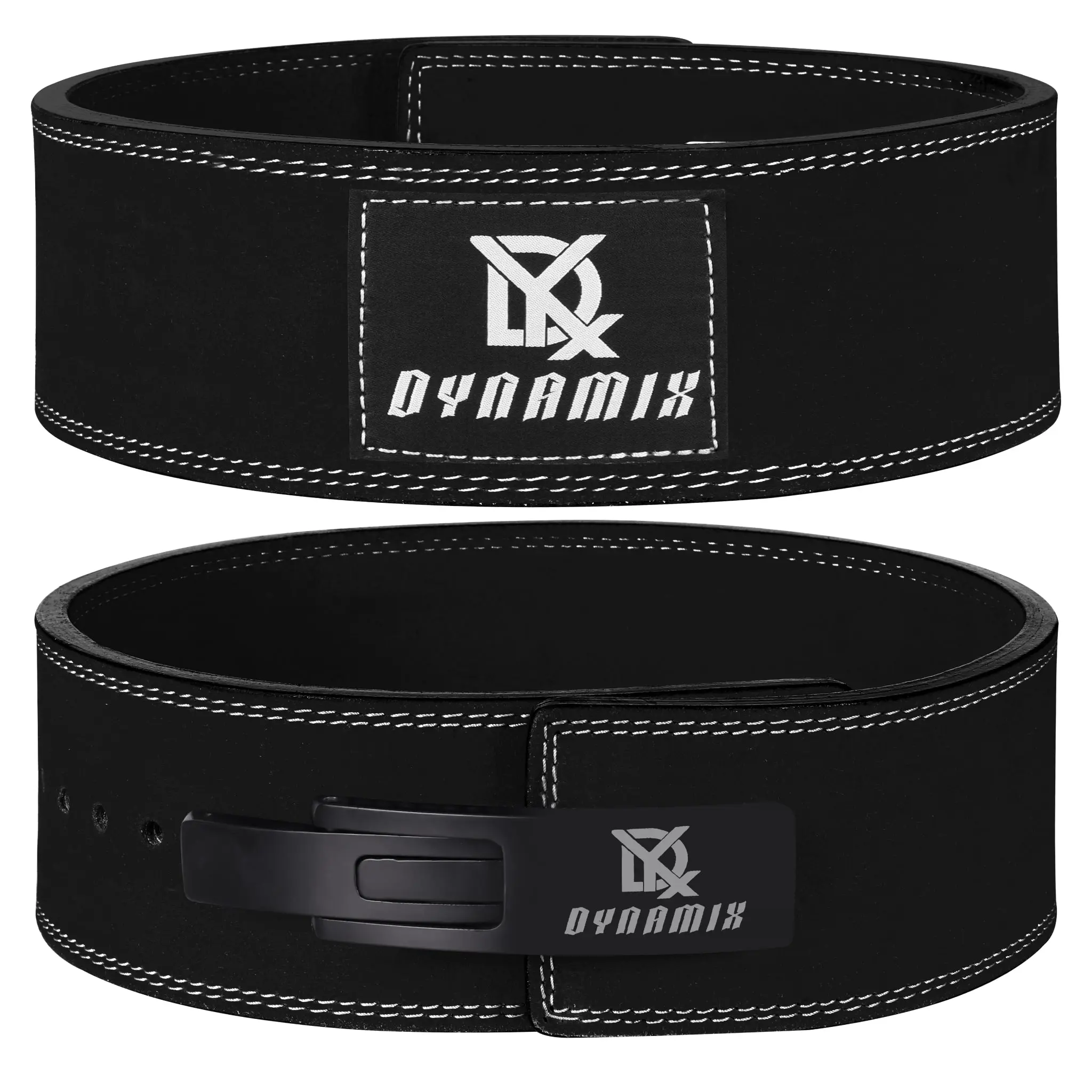 WEIGHT LIFTING LEVER BELT FOR POWERLIFTING IPF BUCKLE MEN & WOMEN STRONGMAN 10MM WORKOUT DEADLIFTS, GENUINE LEATHER GYM BELT