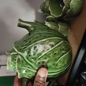 Cozy Cottage by Liz Marie Cabbage Teapot