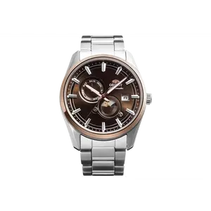 Orient Stretto Day & Night | Automatic / Hand-Winding | 41.5 mm Dress Watch | Sapphire Crystal | Brown Dial, RA-AK0313Y30B