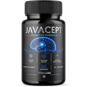 (1 Pack) Javacept Nootropic Natural Brain Support Formula Java Cept 60 Capsules