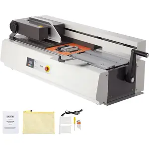 VEVOR Thermal Binding Machine, 400 Sheets Capacity Hot Glue Binding Machine, Thermal Book Binder 40mm Binding Thickness A3(Short Edge)/A4/A5 DocumentVEVOR Super Brand Day
