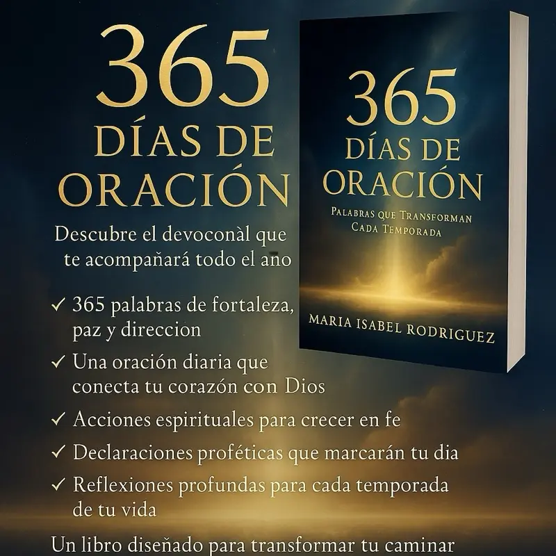 Maria Isabel Rodriguez 365 Días de Oración Palabras que Transforman Cada Temporada Libro de Oración Diaria para Crecer en Fe