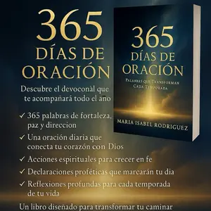 Maria Isabel Rodriguez 365 Días de Oración Palabras que Transforman Cada Temporada Libro de Oración Diaria para Crecer en Fe