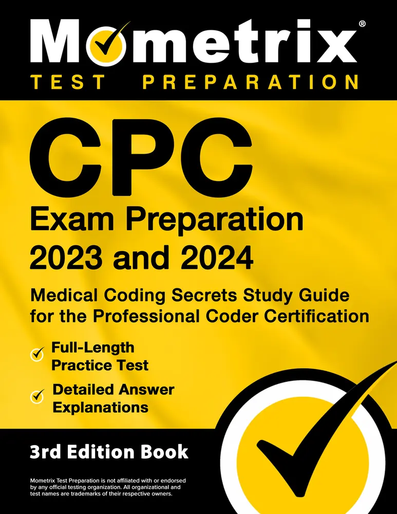 USED Book - CPC Exam Preparation 2023 and 2024 - Medical Coding Secrets Study Guide for the Professional Coder Certification, Full-Length Practice Test, Detailed by Matthew Bowling (Paperback) - english