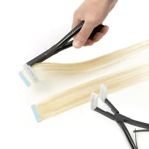 VADES Tape In Extensions Tool, Tape in Pliers Professional Flat Surface Sealing Hair Extension Plier Tools for Hair Stylists, Apprentices, DIY Hair, Salon Tools & Hair Accessories