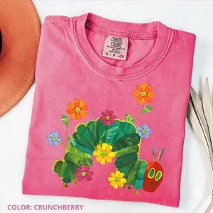 Comfort Colors Eat The Rich Shirt – Funny Caterpillar Parody Reading Tee, Back to School Teacher Gift, Book Lover Graphic T-Shirt - SoftHype Apparel