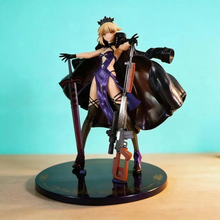 Fate/Stay Night Artoria Pendragon (Saber Alter) 26cm Anime Figure Model High Quality Detailed Craftsmanship