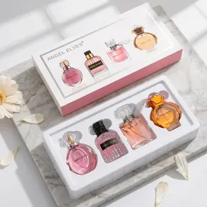 Angel Elves Perfume Gift Set, Summer Fragrance for Women, 4 Viral Scent Variants Fresh Floral & Sweet, Eau De Parfum Value Pack, Aromatic Floral, Fragrance Sets, Fragrance Gift Box, Scents Set, Fragrance Ensemble Set