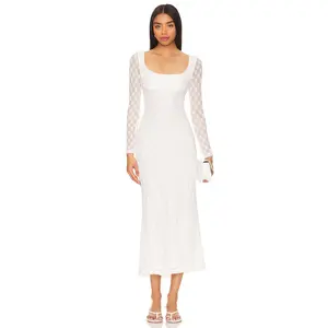 Bardot Adoni Midi Dress in White
