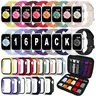 16-Pack Soft Silicone Breathable Smart Watch Strap for iWatch (38mm/40mm/41mm/42mm/44mm/45mm/46mm/49mm) - Water-Resist Replacement Bands for Women/Men, Series Ultra/10 (42mm Exclusive)/9/8/7/6/5/4/3/2/1/SE, Birthday Gift with Storage Organizer