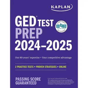 GED Test Prep 2024-2025: 1 Test in the Book + Proven Strategies + Online (Kaplan Test Prep) Revised, Revised Edition