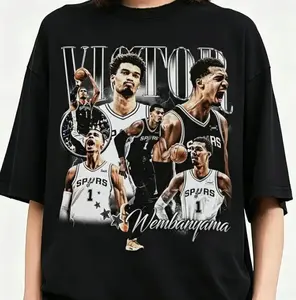 Youth and Adult 90s Vintage Basketball Graphic T-Shirt, Wem.banya.ma Inspired Unisex Tee