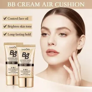 High-coverage waterproof BB cream - matte finish, long-lasting moisturizing and oil control, creates a natural makeup look, refreshing and non-greasy, a great gift for Mother's Day, Christmas, and Valentine's Day.