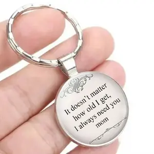 I need mom keychain pendants, fashionable vintage car keychain accessories, bags, wallets, pendants and accessories -HN331-1