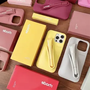 RHODE Lip Phone Case for iPhone 11 12 13 14 15 16 17 Trending Phone Case with Lip Holder Sleek Protection Everyday Convenience Buy 1 Case Get 1 Lip Color Included
