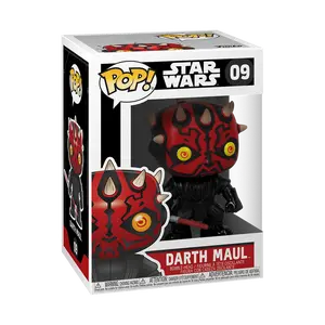 Funko Pop! Star Wars - Darth Maul #9 (Black Box) Collectible Pop Vinyl Figure