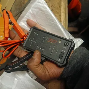 Relay Tester Checks 7 different 12/24 Volt relays Car Automotive Circuit Tester Portable Battery Diagnostic Checker Tool Professional Car Relay Tester for Easy Troubleshooting and Accurate Readings