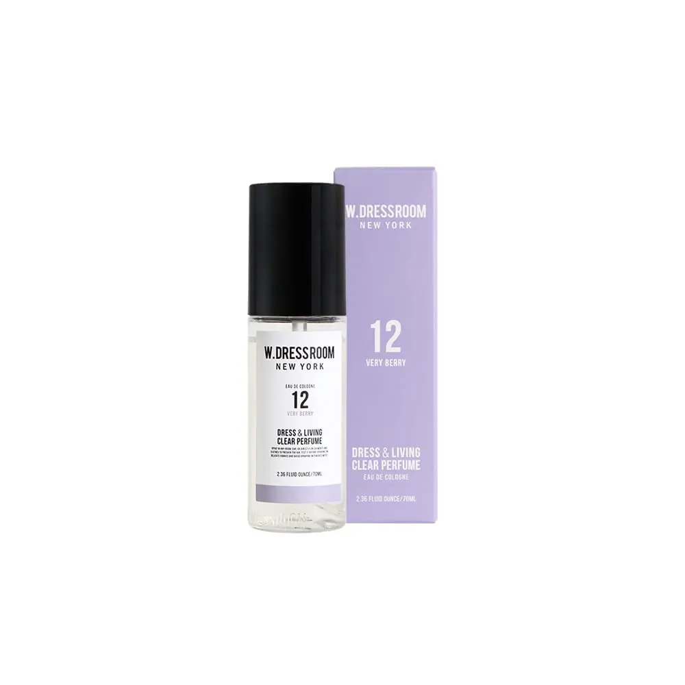 [W.Dressroom] Fruity & Sweet Collection (No.12 & 38 & 50)  - Scent for Clothes, Fabrics, Rooms, Cars, Natural Odor Eliminator, Anti-bacterial perfume mist, Hypoallergenic