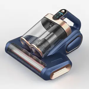Mattress Vacuum Cleaner for Dust Mites Removal, Bed Vacuum with UV-C Light & 149℉ Hot Air & Aroma Tablet & LED Display, Powerful Suction Double-Cup Handheld Vacuum Cleaner With HEPA Filter for Bed Couch Sofa