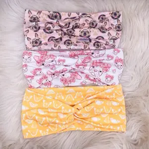 Frenchie And Butterfly Adult Twisted Headbands