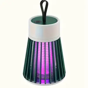 1pcs Safely Eliminate Mosquitoes With This Convenient Plug-in LED Mosquito Trap Lamp - Perfect For Whole Family