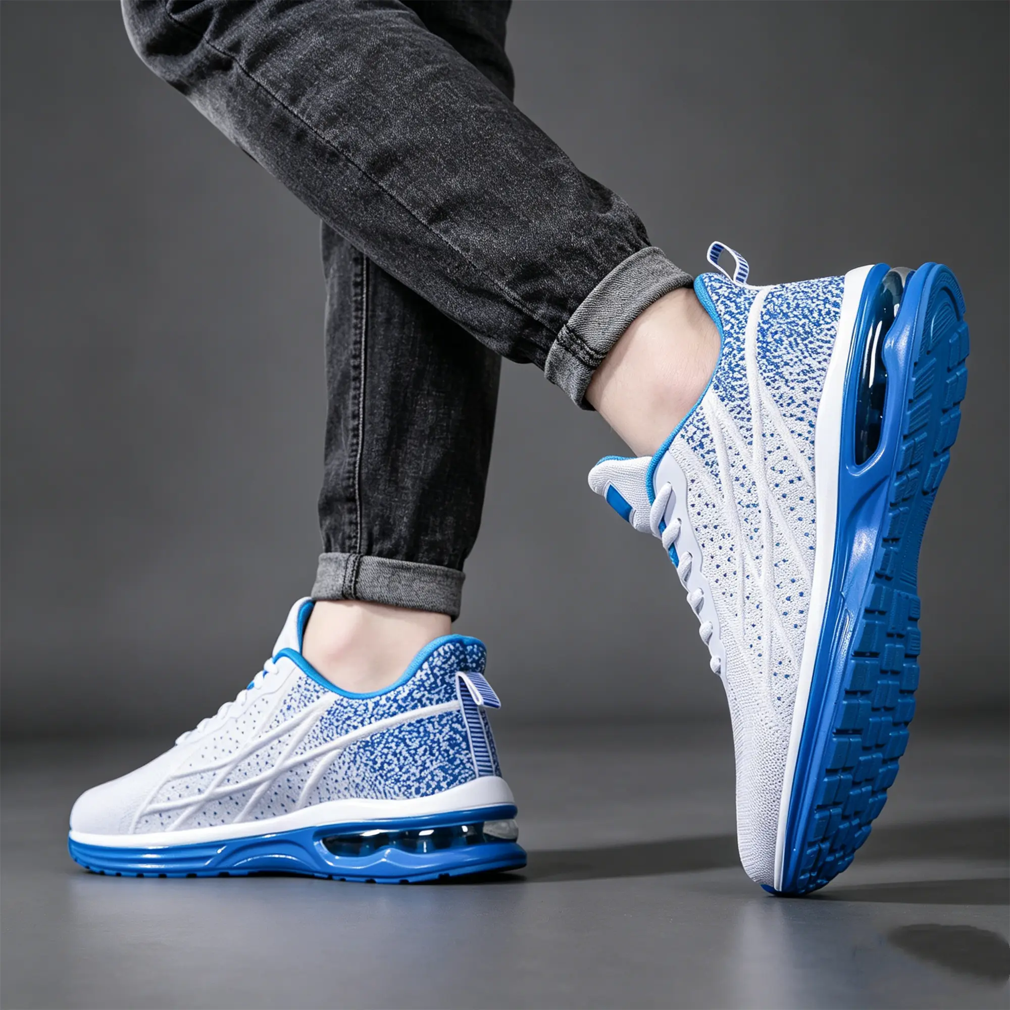 Men's Trending Shoes to Buy 2026, Spring Comfortable Athletic Sneakers ,Breathable Lightweight Running Shoes For Men, Non-Slip Mesh Trainers for Gym, Workout, Jogging, Casual Walking, All-Day Supportive Sports Footwear ,Shock Absorbing Trainers