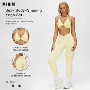 MFVIM Women's Solid Color Sports Tank Top - Slim Fit, Breathable, Sleeveless, Casual Comfortable for Yoga, Gym, Workouts, Running, Ladies Sportswear for All Seasons