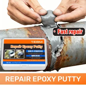 Car Adhesive Epoxy Clay, For Repairing Plastic and Metal Cracks, Fast-Drying, 100g/3.53oz, Suitable for Car Components, Crack Repair Agent