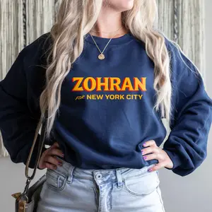 Zohran for New York City Sweatshirt, Zohran Mamdani Shirt, Nyc Election Mayor Support Zohran Sweatshirt, Democrats Mamdani for Nyc Hoodie