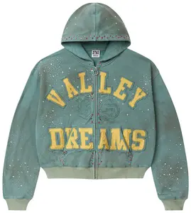 Vale Forever Bank Zip Up 'Dark Mint'