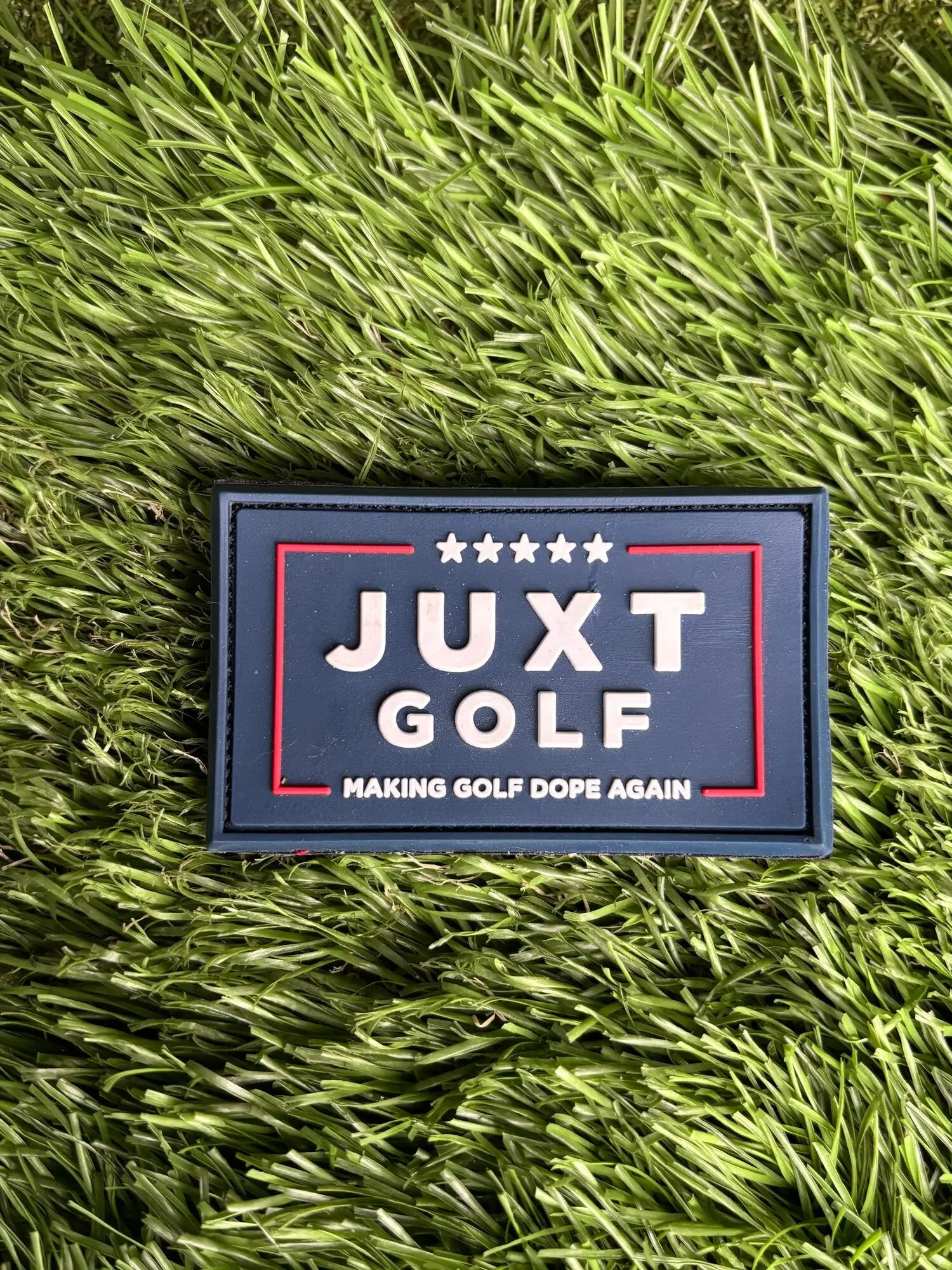 MGDA 3D Golf Morale Embroidery Patch - 3D Raised Textured Face, Premium Texture, Velcro Hook Backing, Instant Attach, Ideal for Golfers, 3D Raised Face