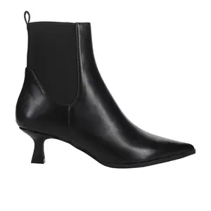 Chinese Laundry Womens Novva Pointed Toe Pull On Casual Boots Ankle Low Heel 1-2" - Black Chinese Laundry Womens Novva Pointed Toe Pull On Casual Boots Ankle Low Heel 1-2" - Black