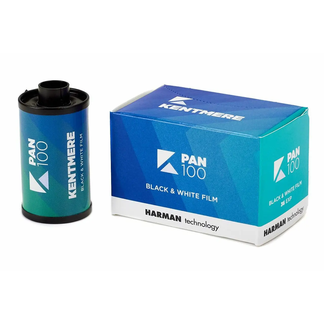 Kentmere Pan 100 B&W Film 35mm ISO 100 Medium Contrast Fine Grain Sharpness Broad Tonal Range Black & White Photography