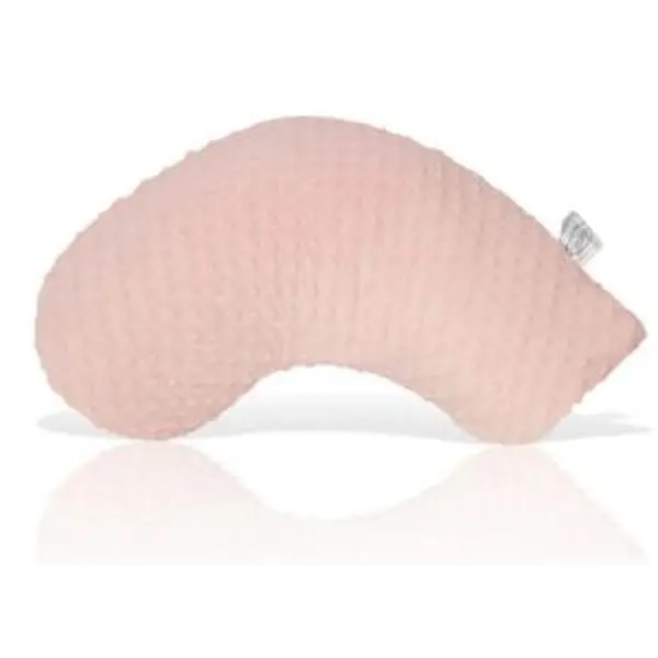 Travel Nursing Pillow - Pink Dot Pattern - Portable Baby Pillow