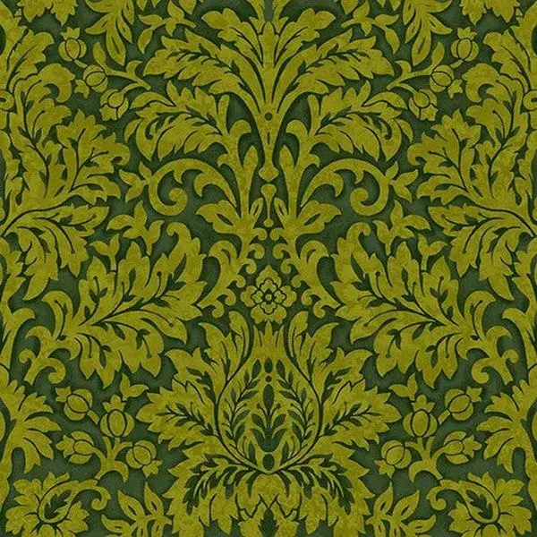 Fabric Studio E Green Damask by the Quarter Yard 7699-66