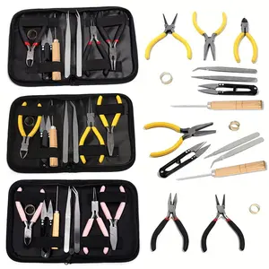 1 Pack Jewelry Making Supplies Kits with Jewelry Pliers Jump Ring Opener Awl