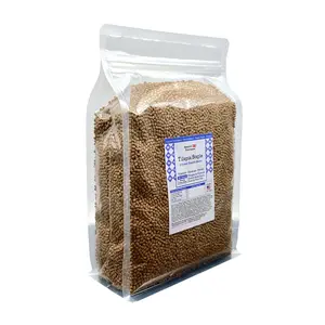 Tilapia Staple Growth Blend 3.5mm - Floating Fish Food for Tilapia, Chichlids, & Warm Water Pond Fish - USA Made - 40% Protein