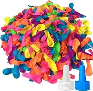 1000 Pack Water Balloons with Refill Kits, Latex Water Bomb Balloons Fight Games - Summer Splash Fun for Kids & Adults