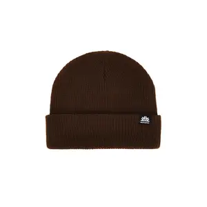 Autumn Headwear Simple Beanie in Brown Autumn Headwear Simple Beanie in Brown
