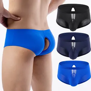 3pcs Sexy Men Briefs-Low-Rise, Breathable & ComforTable & High Cut Underwear Sexy Toys For Man