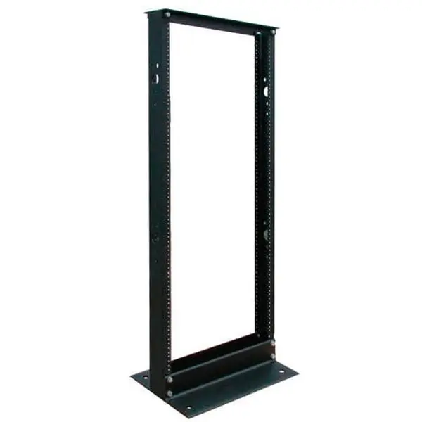 Tripp Lite TRL-SR2POST25 25U 2-Post Open Frame Mount Rack with Threaded Holes, Unobstructed Airflow, Vertical PDU Mounting Capability - 800 lbs Capacity, Vertically Mount Pdus