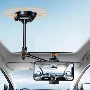 Car Phone Holder for Windshield Window Video Recording Vlogging Filming, MultiAngle Adjustable & Rotatable & No Swiveling Car Phone Mount for . "." iPhone    Samsung S Ultra