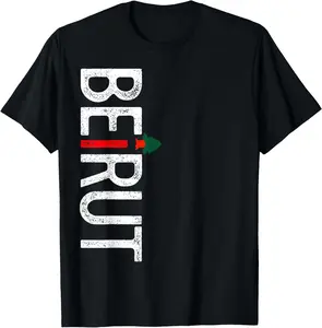 100% Cotton Style Beirut Lebanon Design T-shirt Beirut Lebanon T-Shirt