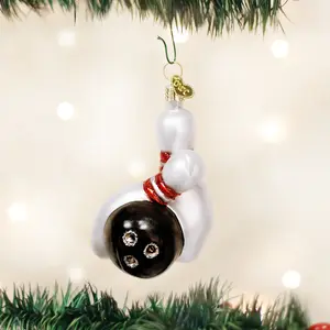 Bowling Ball & Pins Ornament