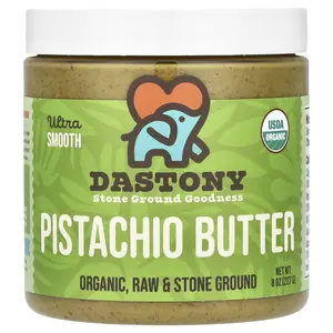 Dastony Organic Pistachio Butter, Ultra Smooth, 8 oz (227 g)