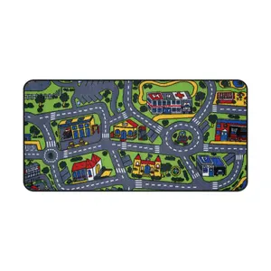 [SALE UP TO 45%] City Carpet Nostalgia Mousepad _ 90s 2000s Nostalgia Gift, 90s Mousepad, Gaming Mousepad, Keyboard Mat, Mouse Mat, Office Decor